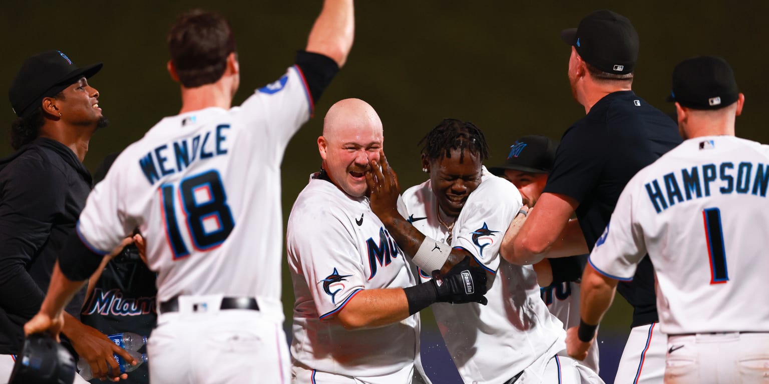 Jake Burger hits walk-off single in Marlins' win over Mets