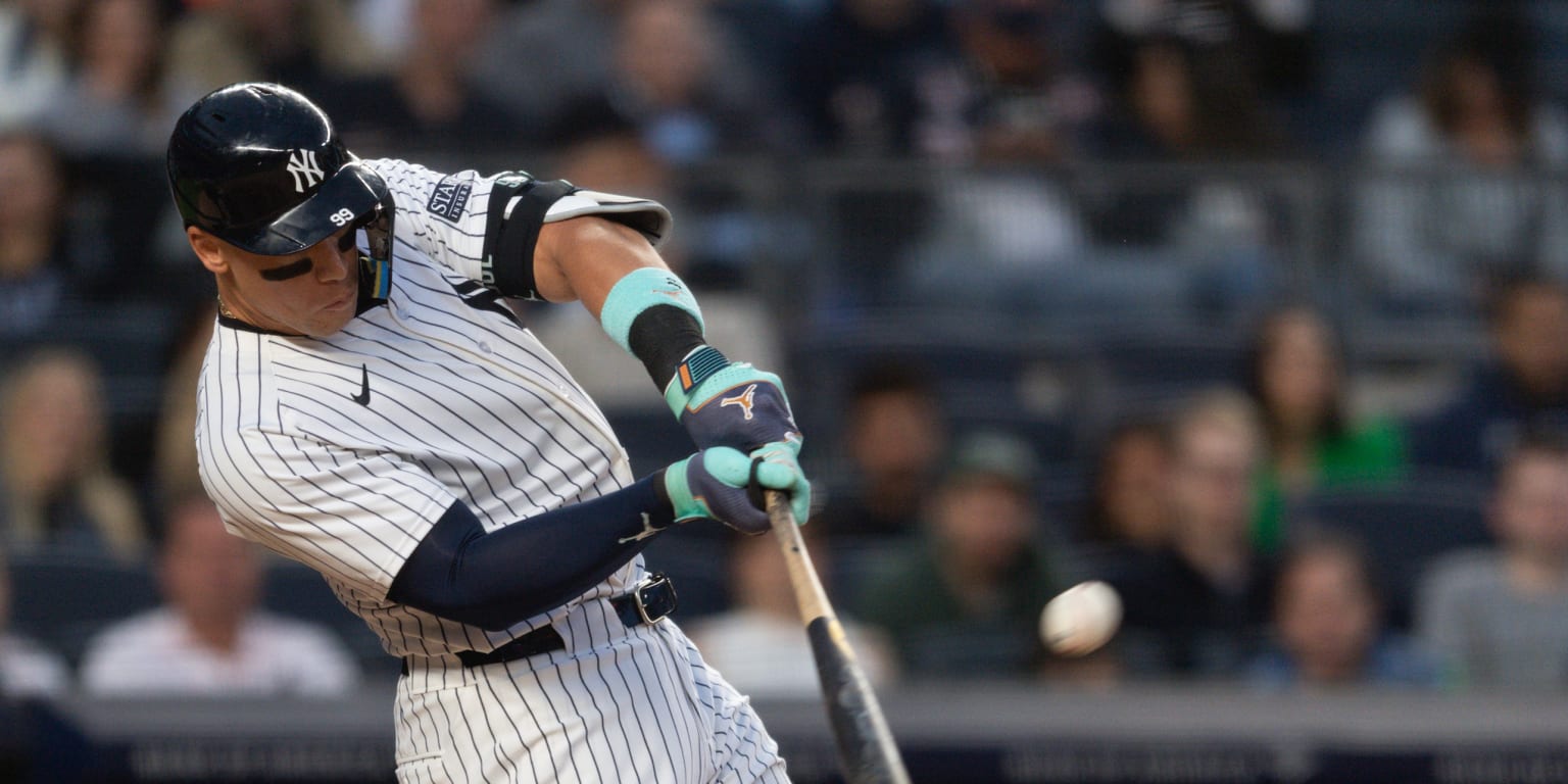 Aaron Judge hits 473 foot home run vs. Astros