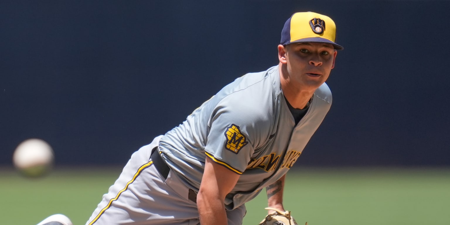 Tobias Myers leads Brewers to win over Padres
