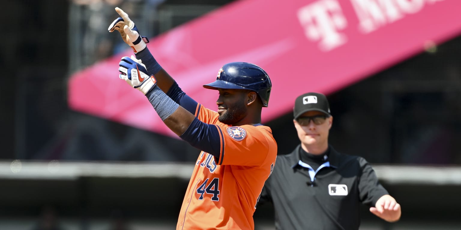 Yordan Alvarez Makes History with Cycle at T-Mobile Park, Despite Astros Loss