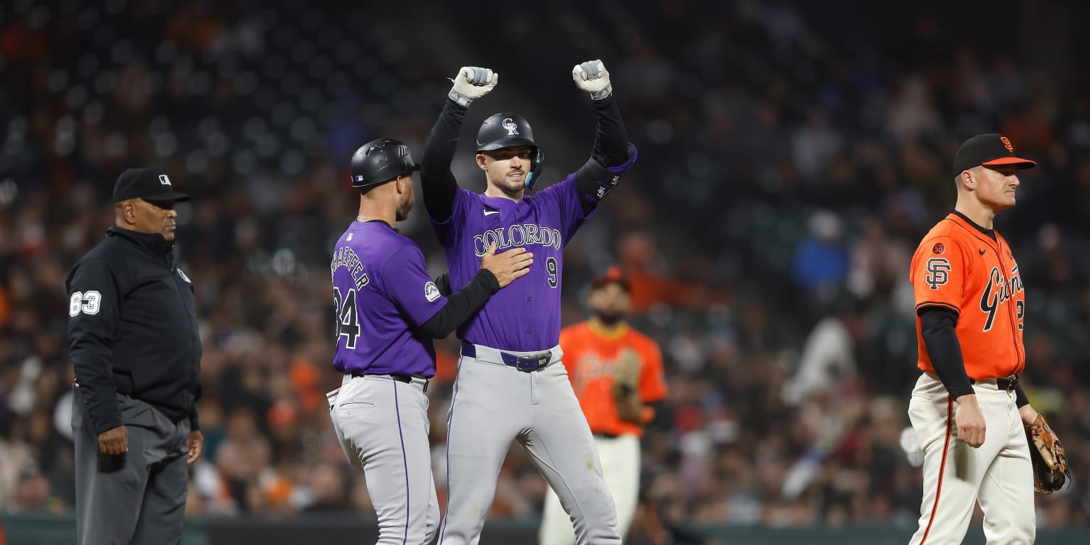 Brenton Doyle Hits 2-run Triple In Rockies' Loss