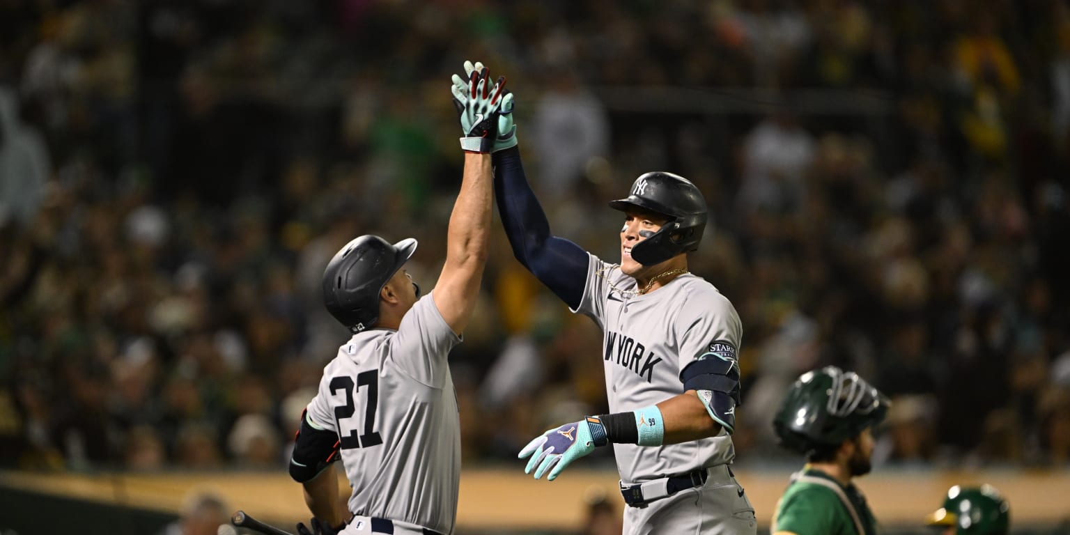 Aaron Judge hits 54th home run of 2024