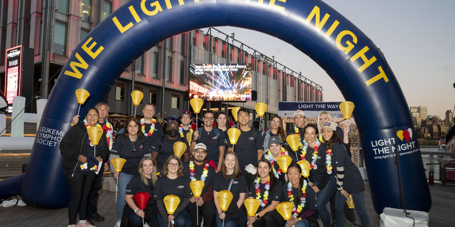 MLB employees honor Bean at 'Light the Night' event