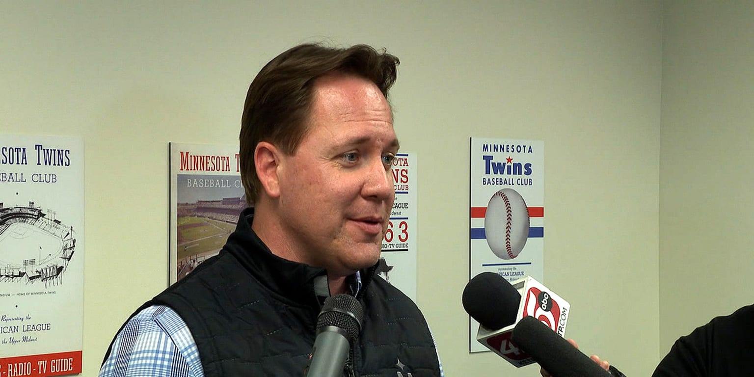 Derek Falvey Discusses Twins' Offseason Outlook