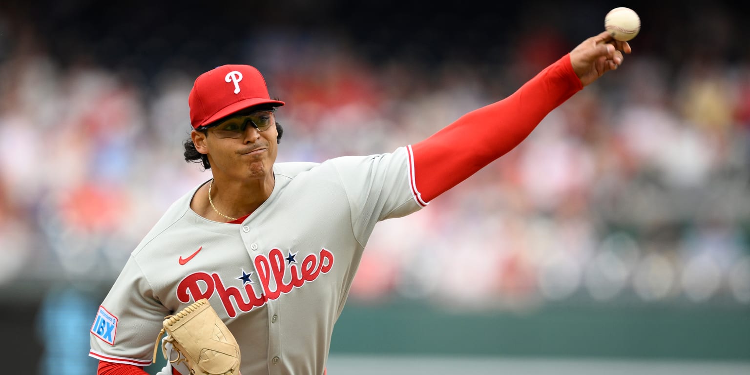 Jesús Luzardo racks up 11 strikeouts in impressive Phillies debut