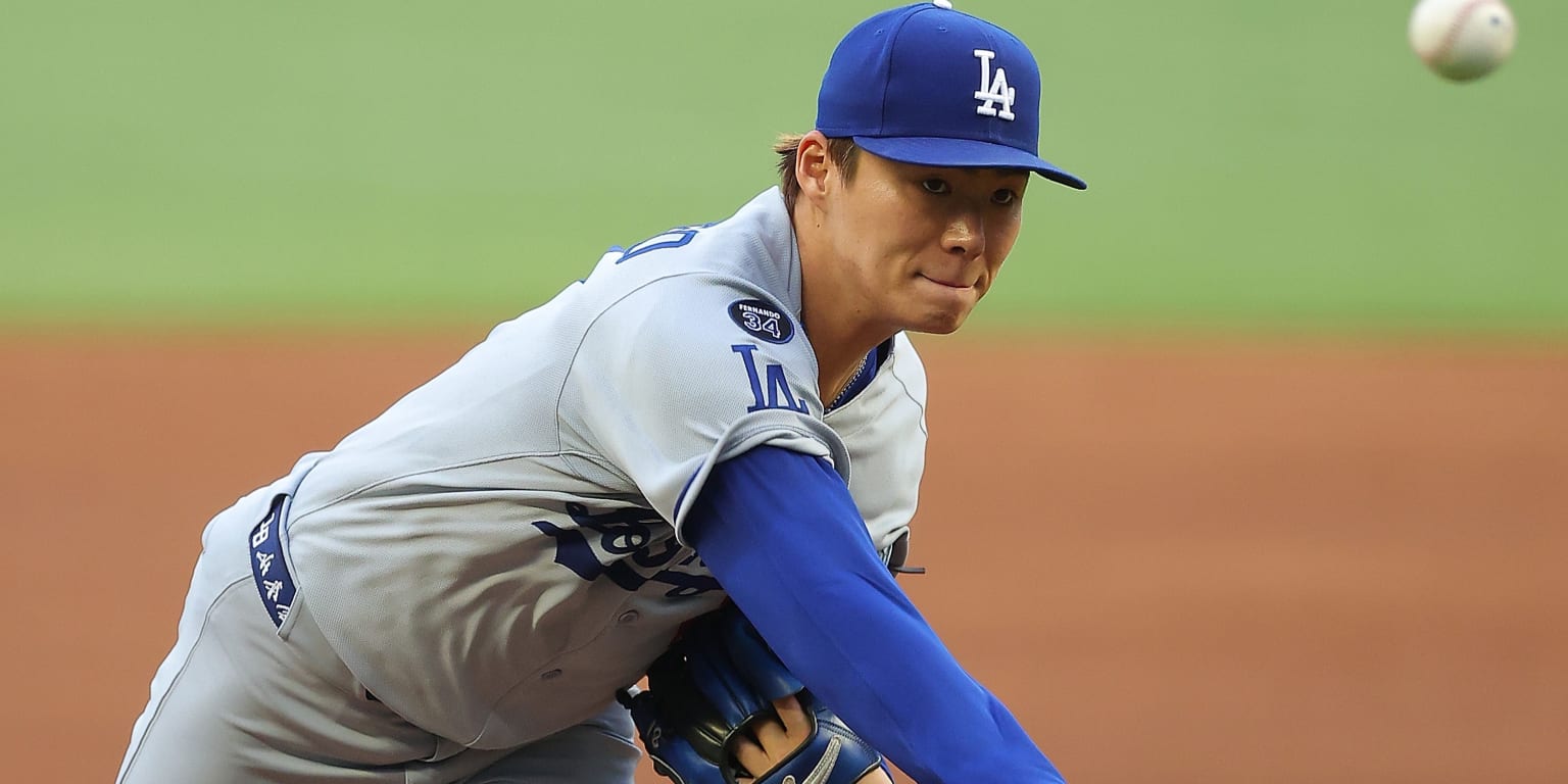 オリックスバファローズ　山本由伸　43　2019サード　ドジャース ドジャース・山本由伸 7回3安打無失点で三塁踏ませず 前半戦