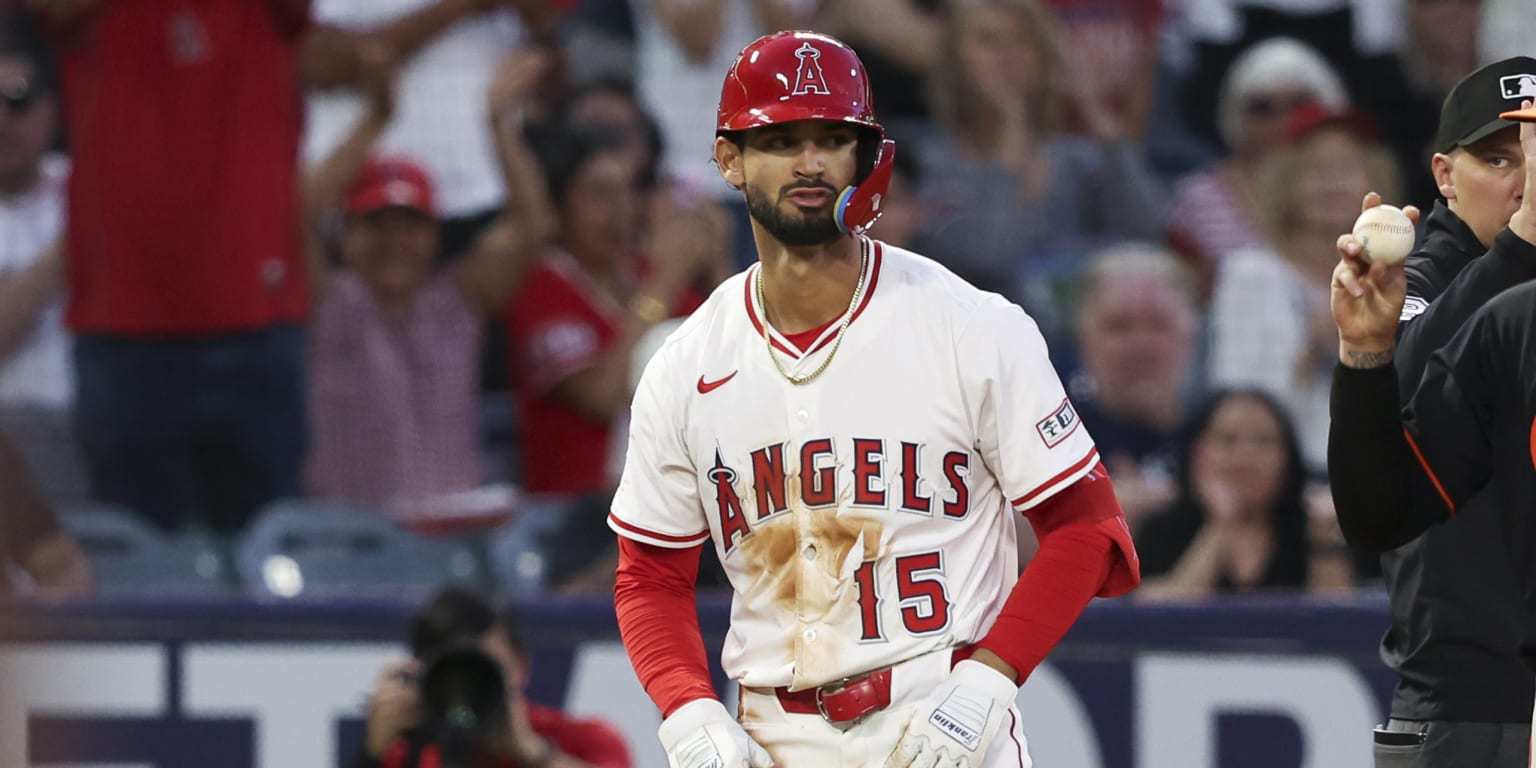 Matthew Lugo gets first MLB hit with RBI triple