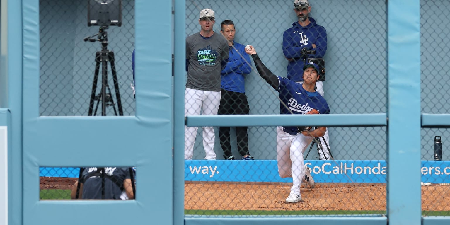 Ohtani up to 50 pitches in latest bullpen session