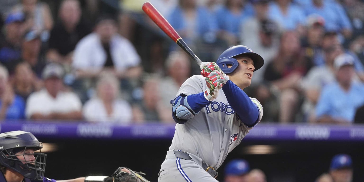 Varsho stays hot at Coors, launches longest HR of career 