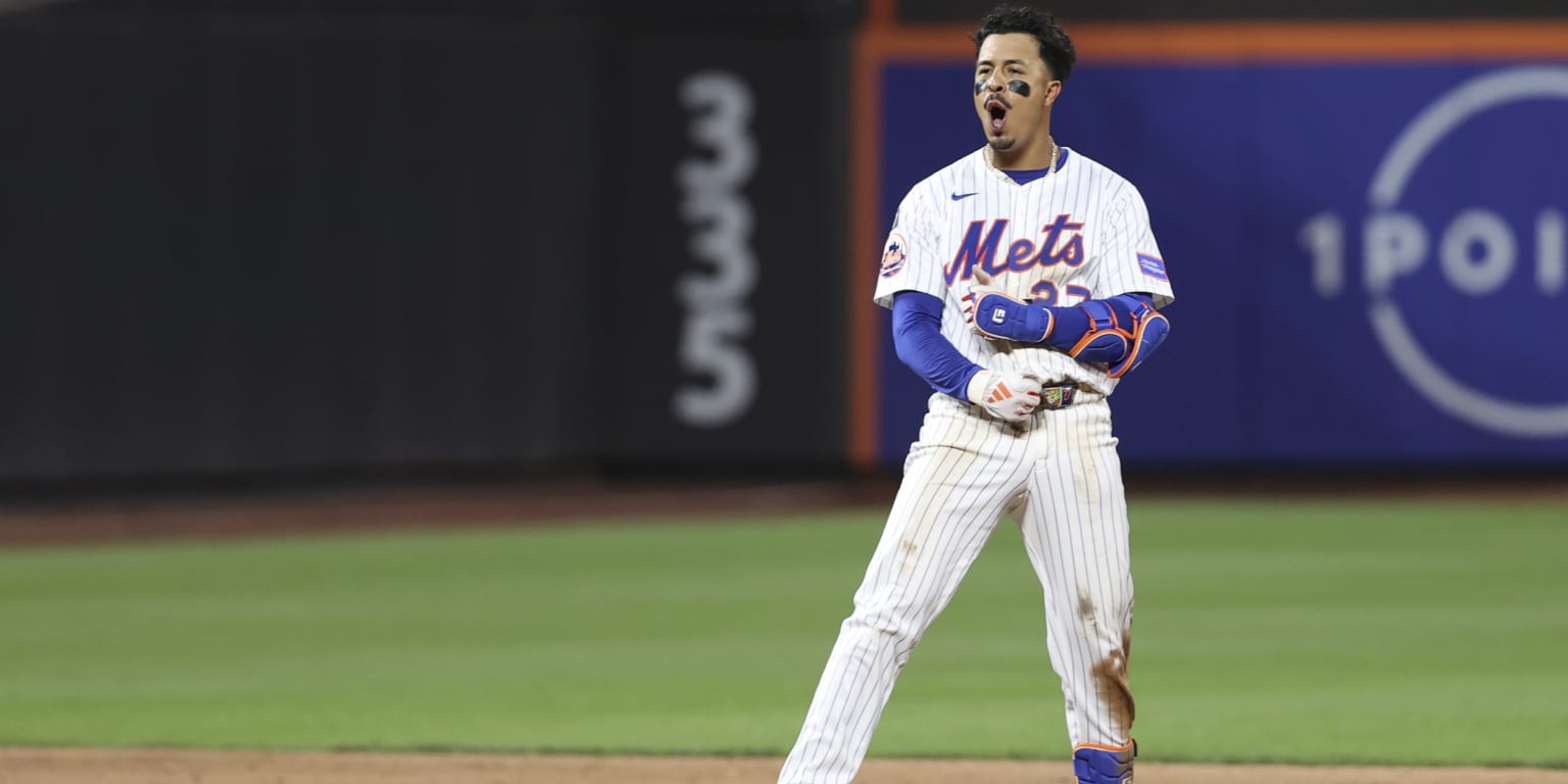 Majestic Mets ジャケット　MLB 千賀滉大 千賀滉大】2025/03/03 vsマーリンズ ニューヨーク・メッツ Kodai