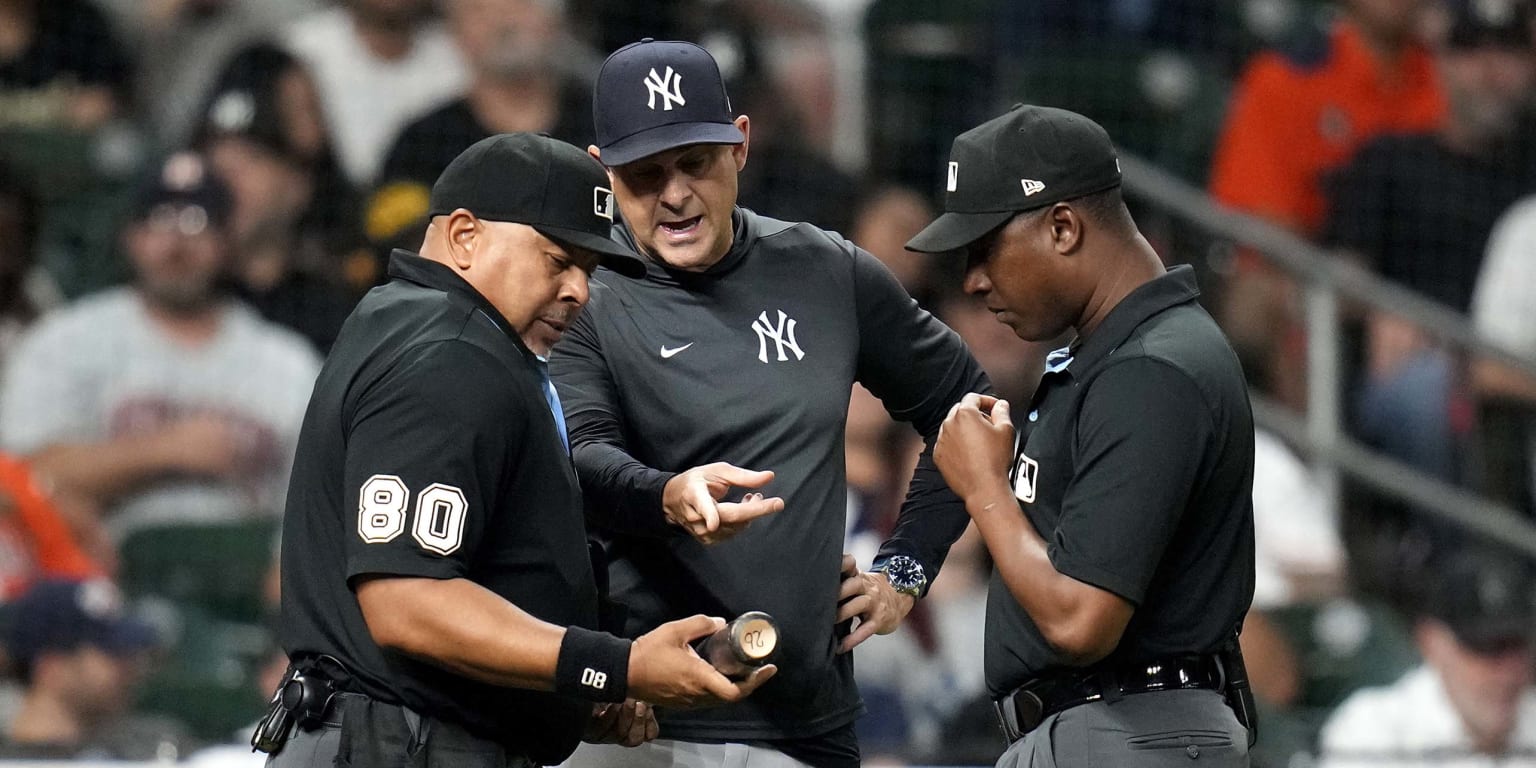 Astros-Yankees game delayed to check Taylor Trammell’s bat