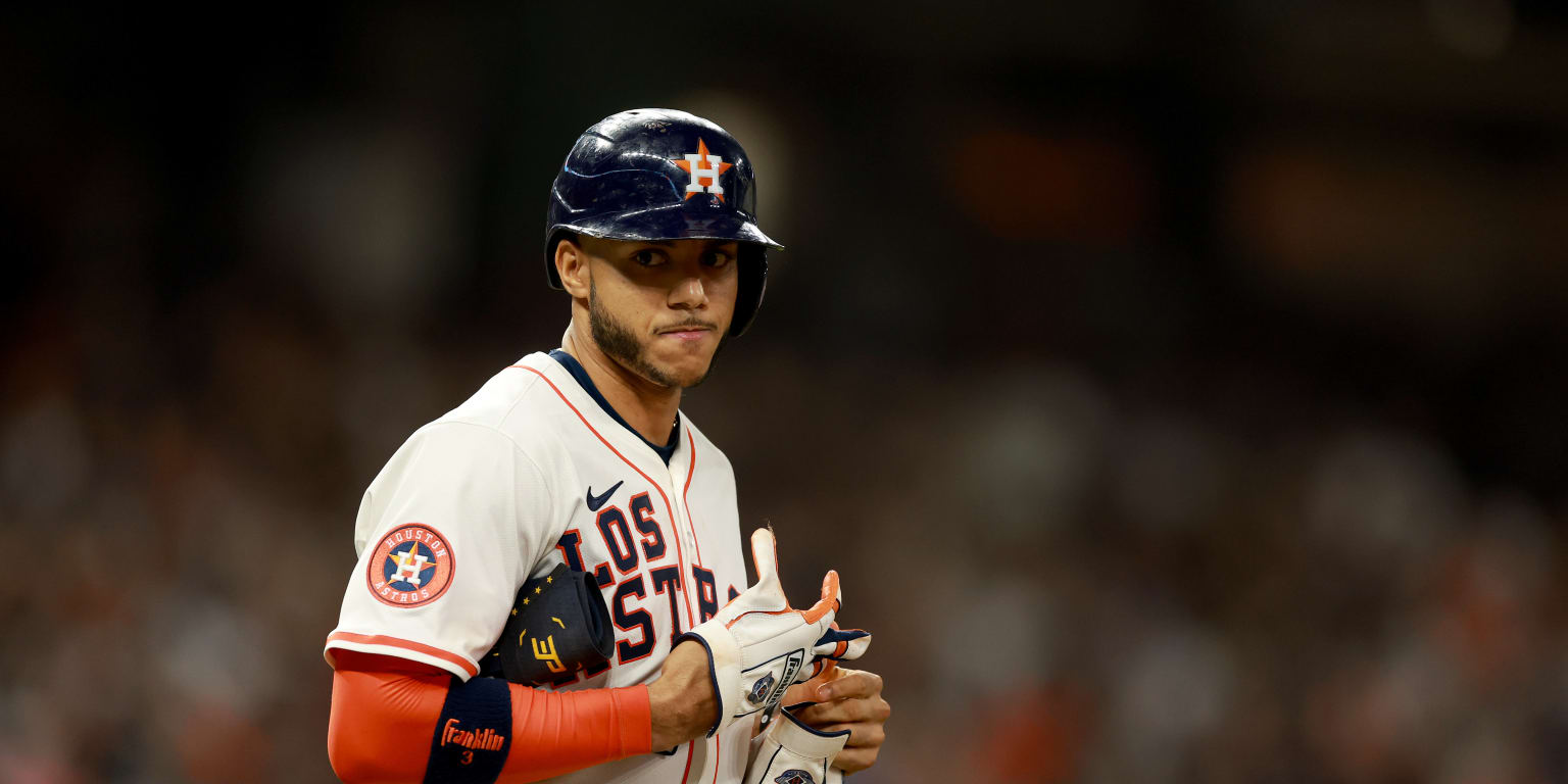 Jeremy Peña scratched with left oblique injury