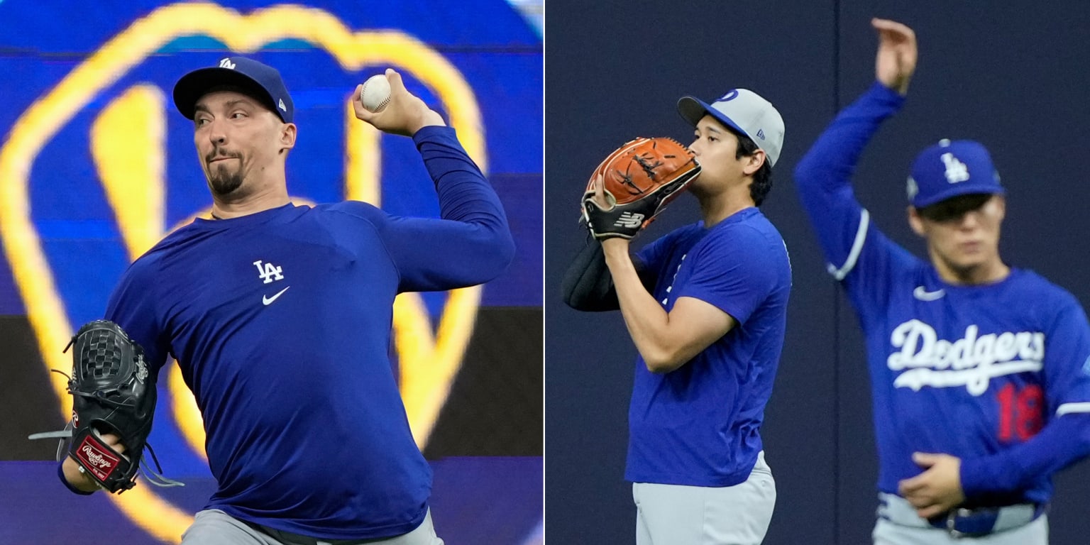 Here's how Dodgers could align rotation behind Snell, Yamamoto