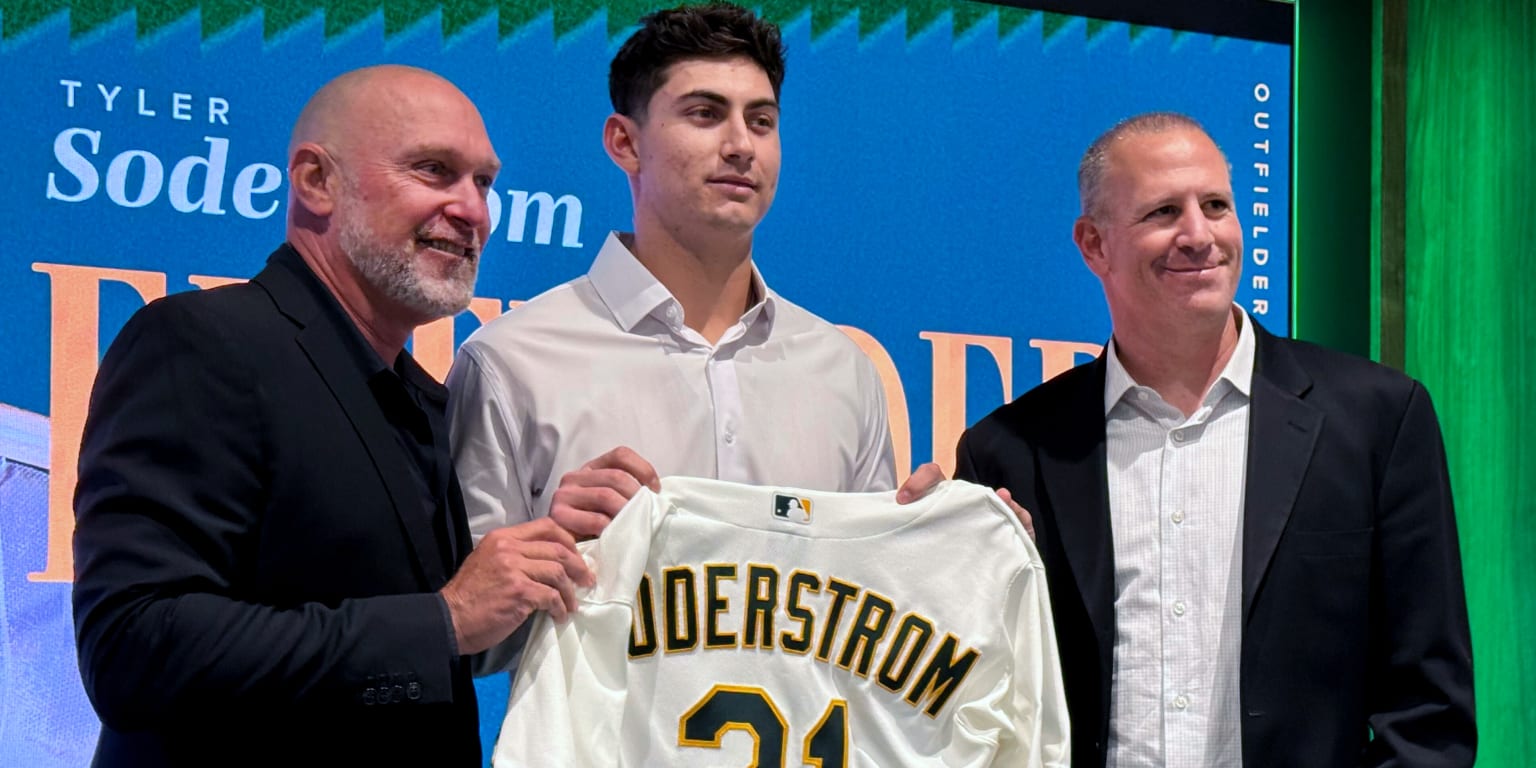 Building for the future: Soderstrom inks deal at A's imminent Las Vegas home