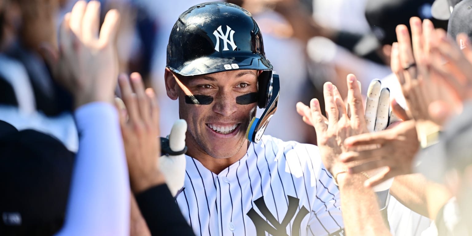 Yanks' 6-7 sluggers Judge (TWICE), Jones open spring with HRs