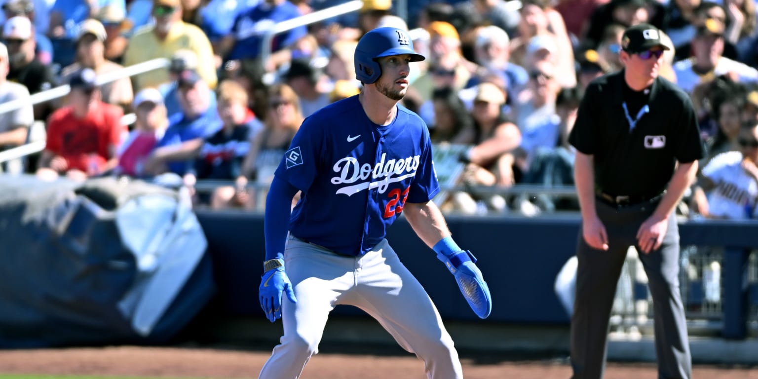 Dodgers get first look at Tucker in game action in his spring debut