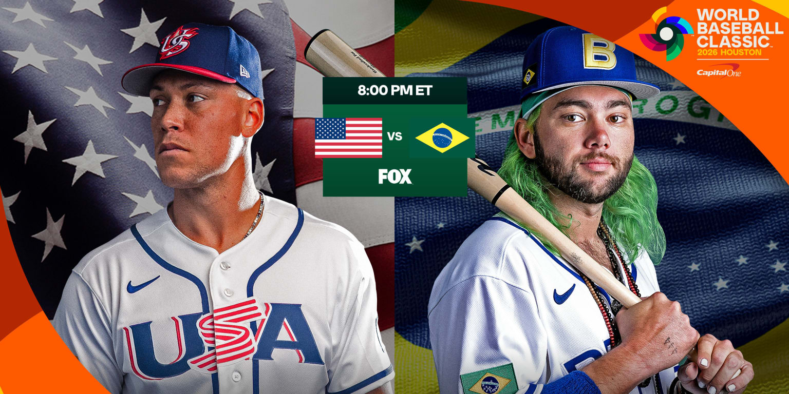 USA, Brazil set for first World Baseball Classic face-off (Friday, 8 p.m. ET on FOX)
