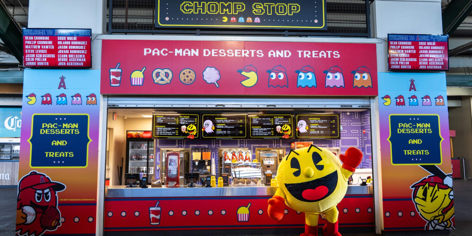 PAC-MAN-themed food headed to The Big A this season