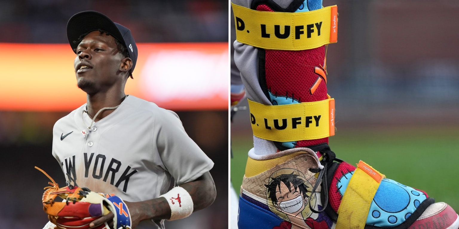 Jazz brings 'One Piece' to Opening Night with anime-inspired cleats, glove