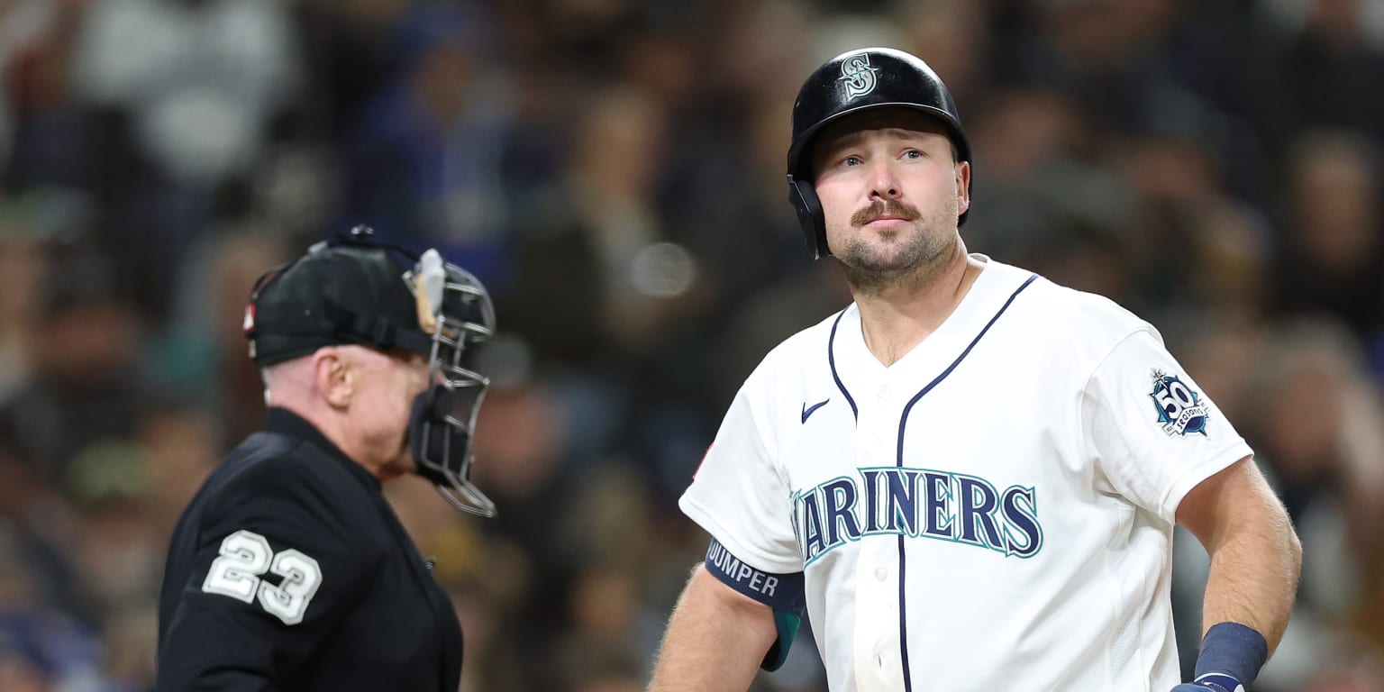 Cal Raleigh discusses not challenging close pitch in Mariners loss