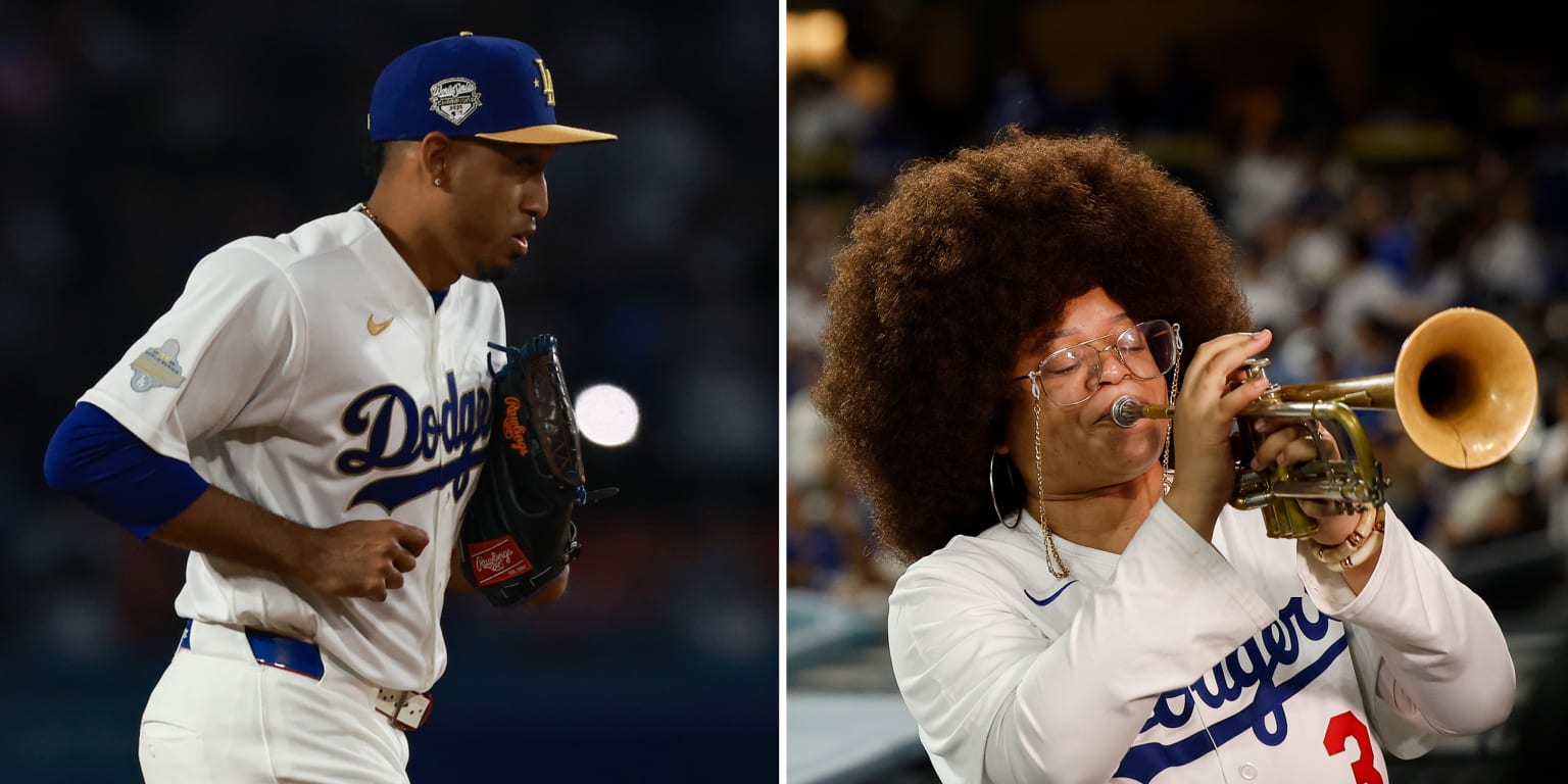 Edwin Díaz's entrance gets Hollywood treatment with a live trumpet player