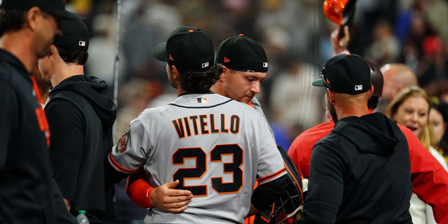 Vitello the toast of Giants' clubhouse after club nets first win