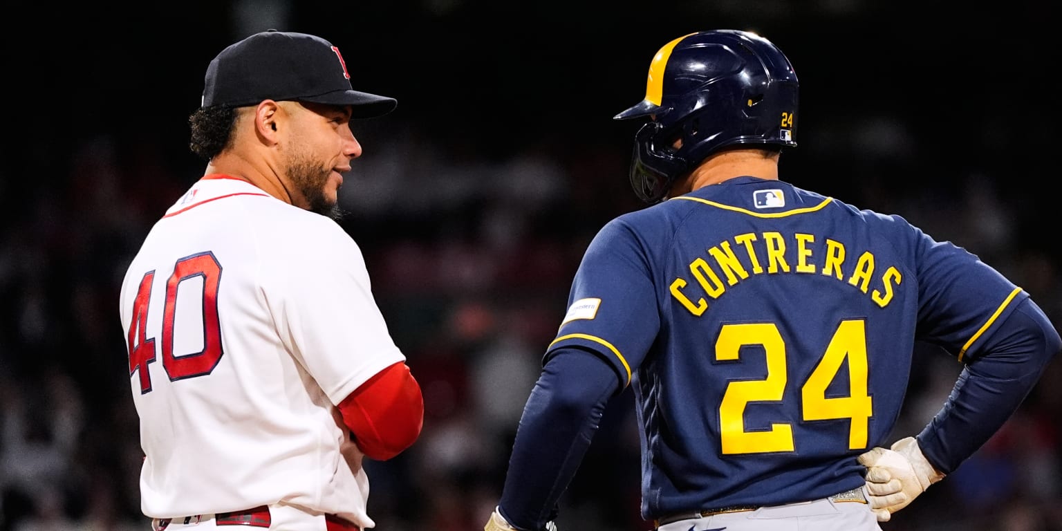 Brewers get last laugh, overcome old foe Contreras in tense night at Fenway