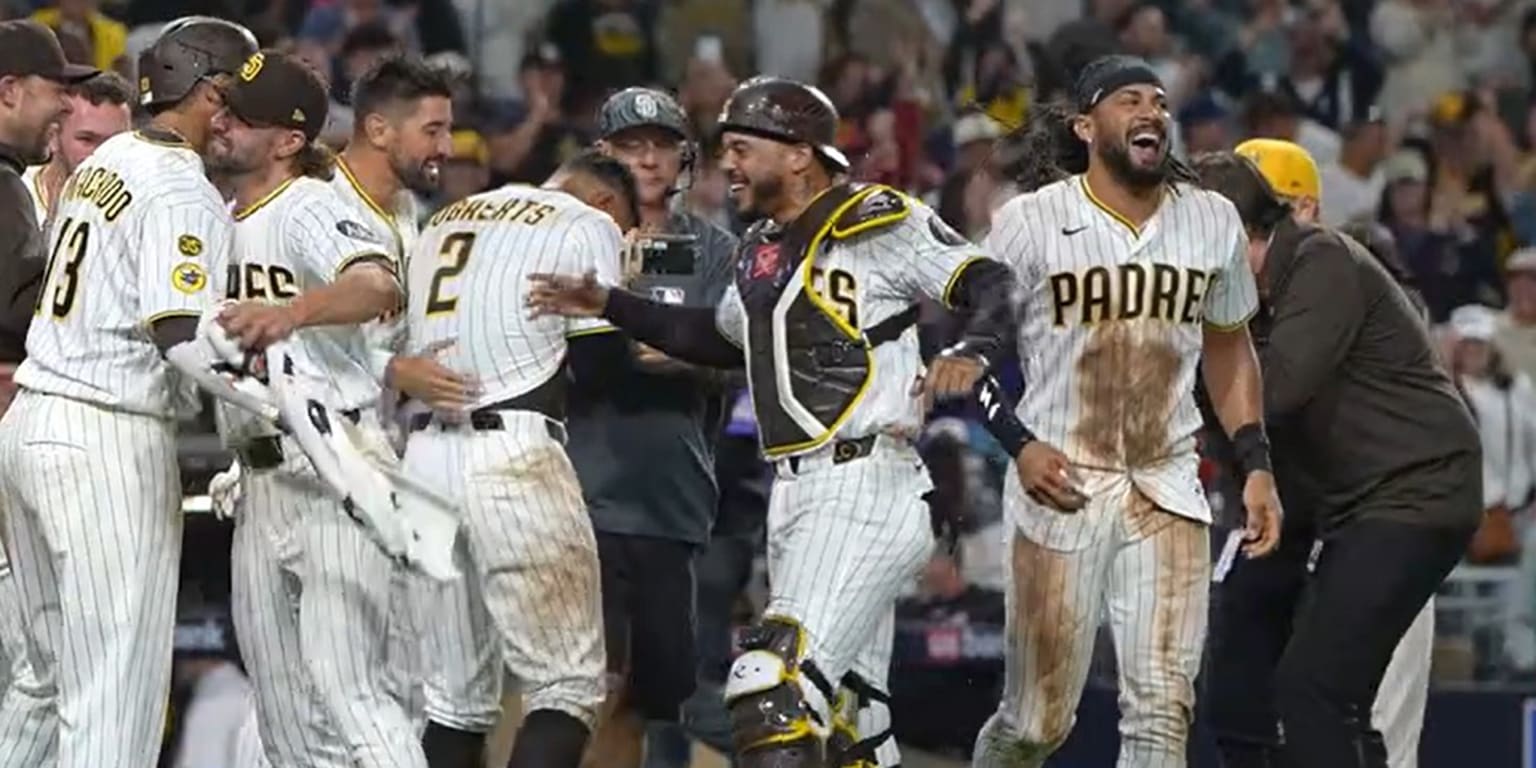 Slam Diego is back! Padres' first walk-off of '26 comes on Bogaerts slam in 12