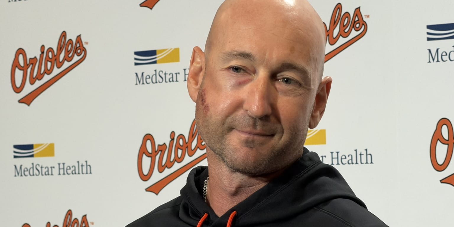 With 7 cheek fractures and broken jaw, O's manager Albernaz back at work