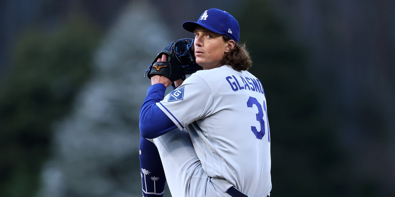 Glasnow twirls gem as Dodgers shut down Rockies at frigid Coors Field