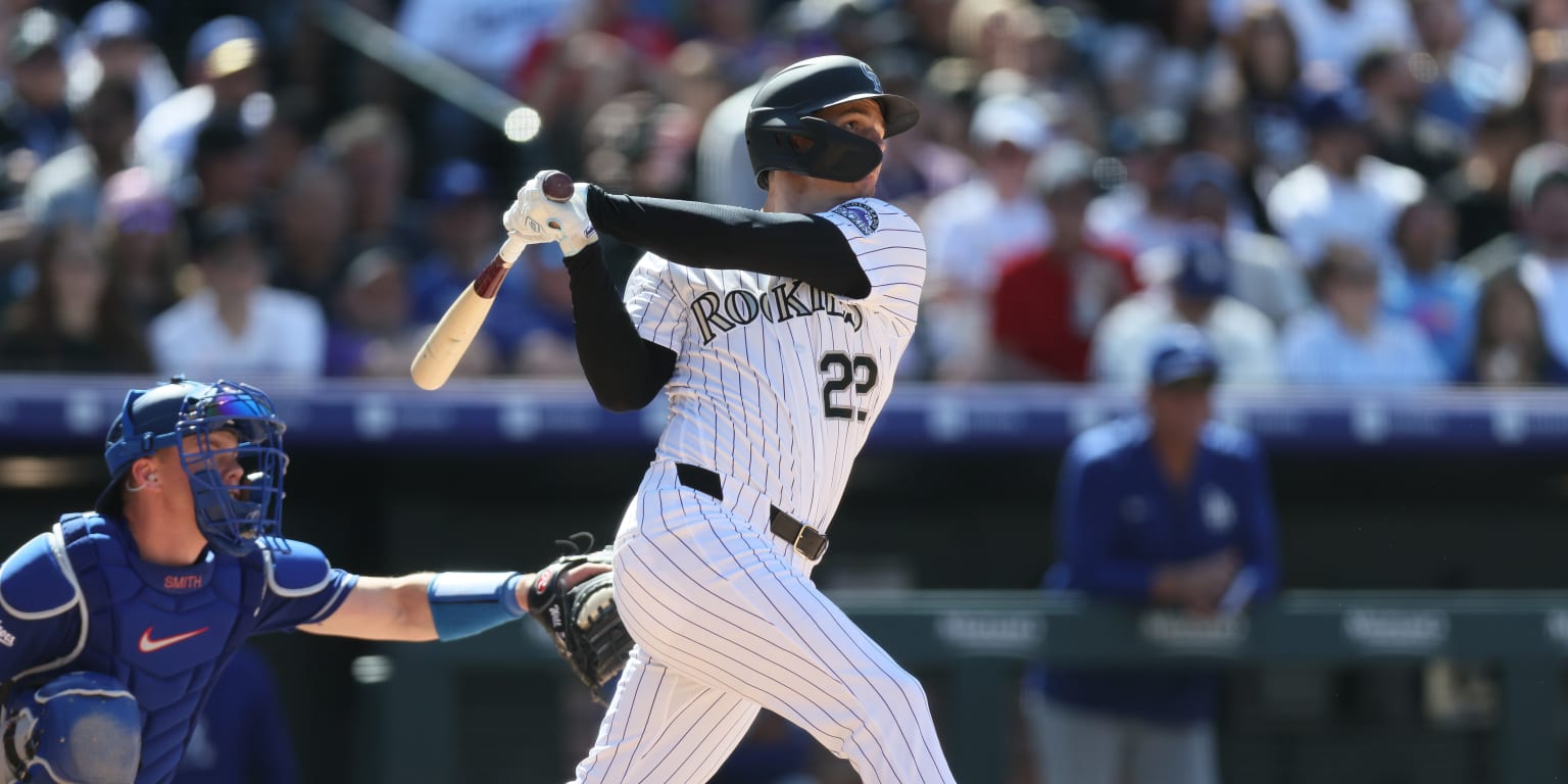 Moniak, Julien lead offensive outburst as Rockies hand Dodgers 2nd straight loss