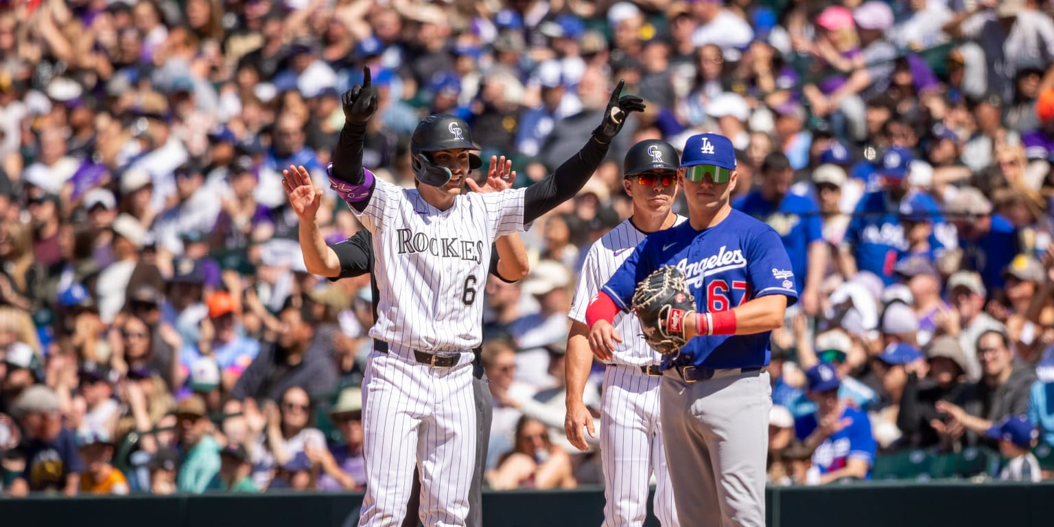Julien, Moniak lead by example as Rox ride clutch hitting to win over Dodgers