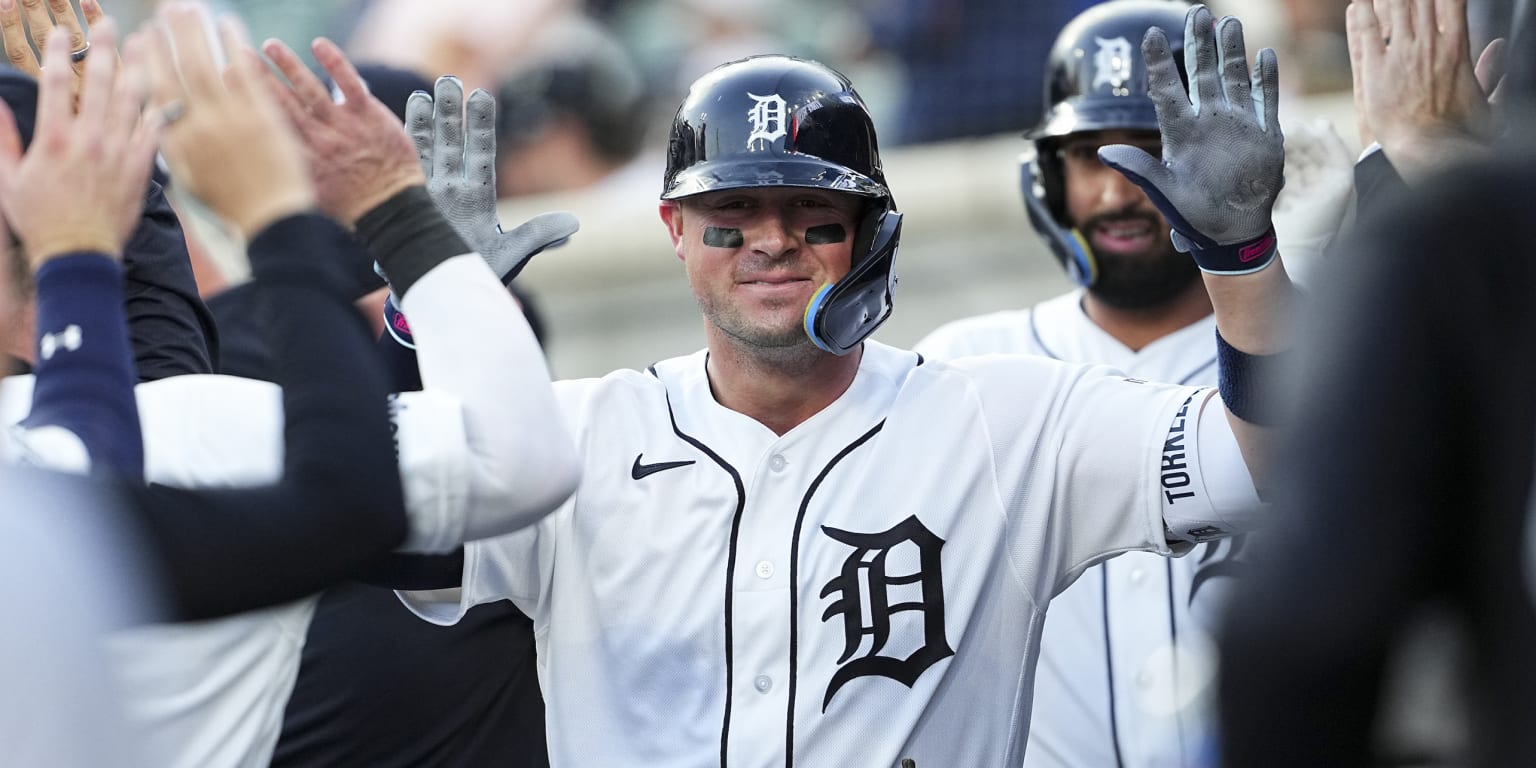 Tork looks to extend 5-game HR streak vs. a team he likes to mash