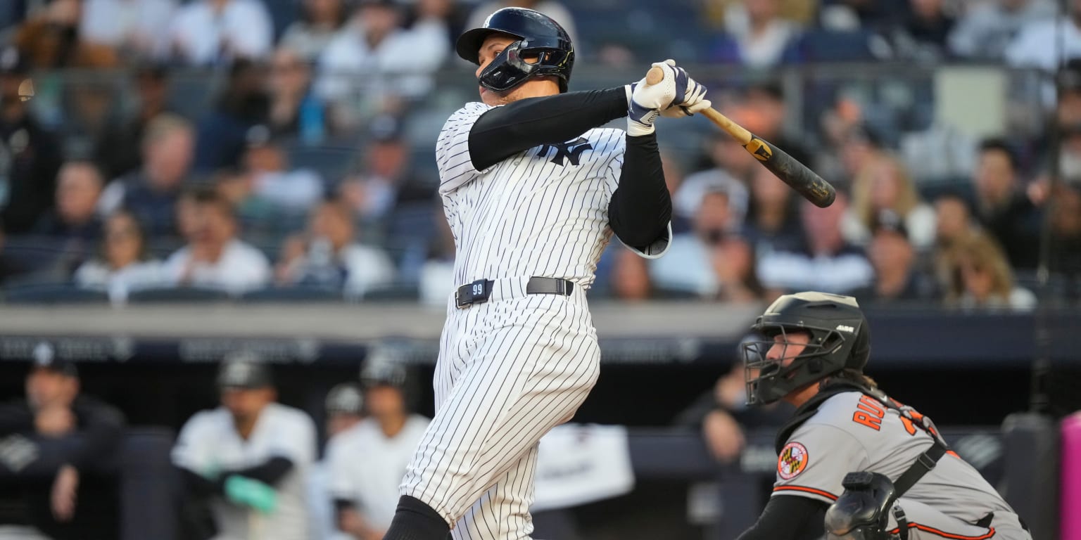 'A JUDGIAN BLAST!' Kay pays homage to Sterling on Judge HR call