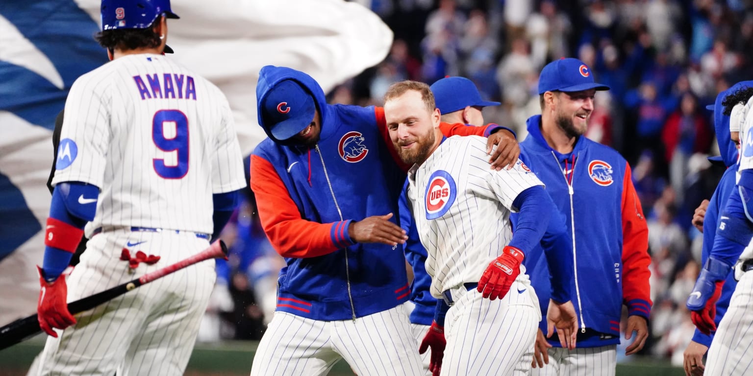 Busch's walk-off runs Cubs' winning streak to 7 -- and 13 straight at Wrigley