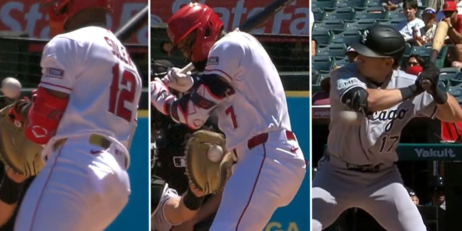 3 bases-loaded HBPs?! Angels-White Sox make bizarre history 