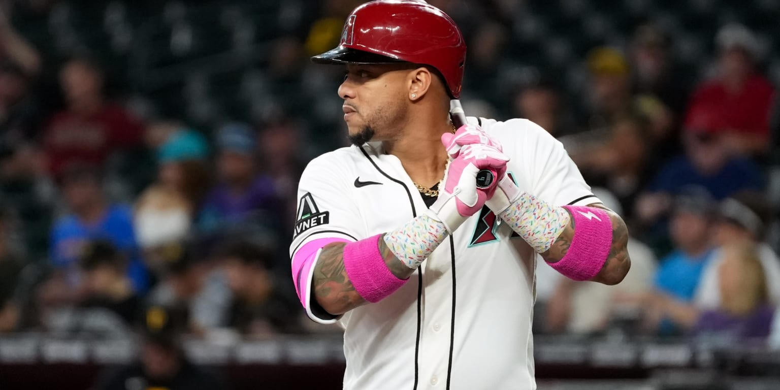 Marte (illness) scratched from D-backs lineup for opener vs. Mets