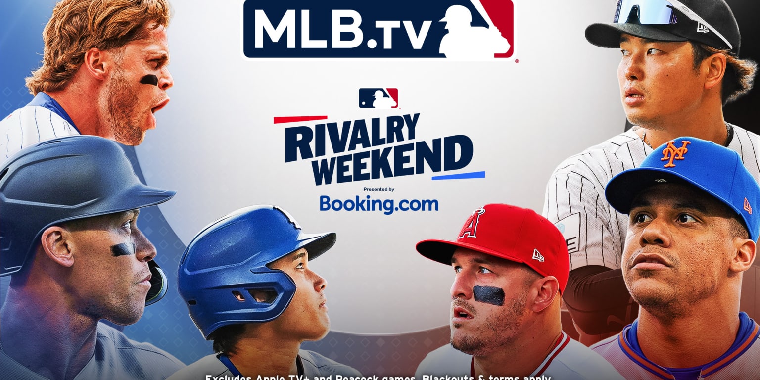 Watch out-of-market games free on MLB.TV during Rivalry Weekend