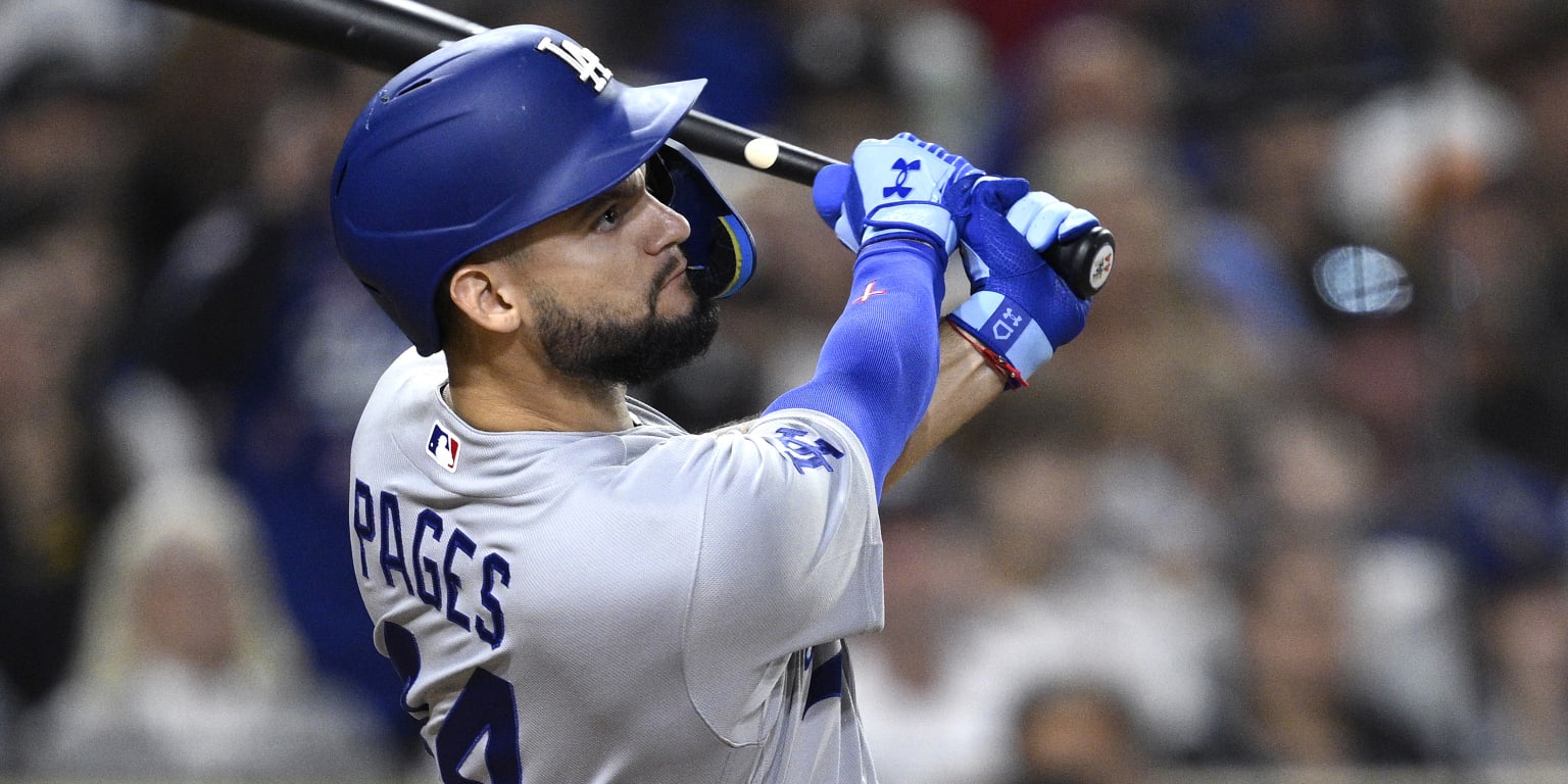 Pages wins epic battle vs. Miller as Dodgers top Padres with late heroics