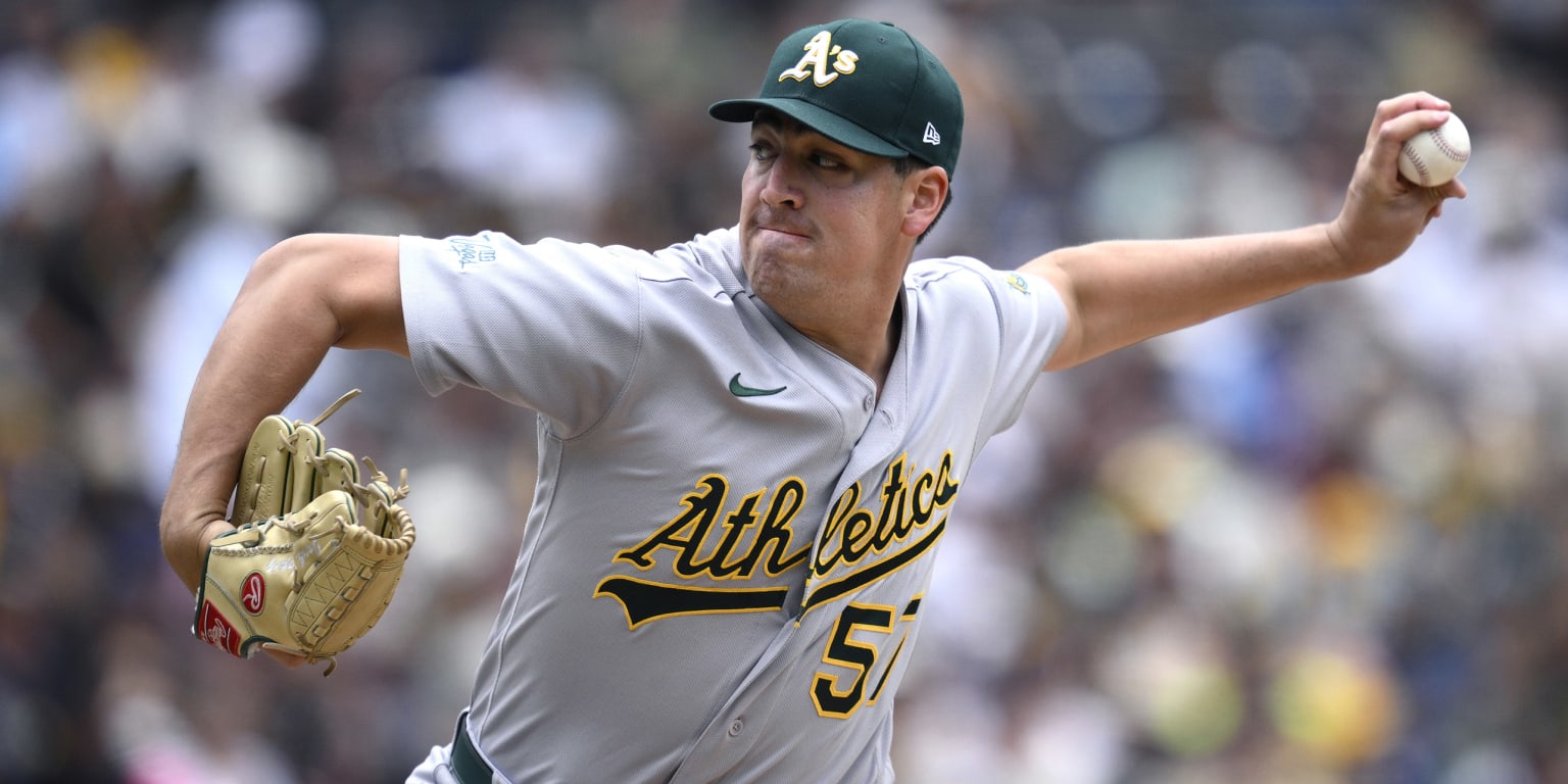 Lopez finds rhythm behind opener in A's win over Padres 