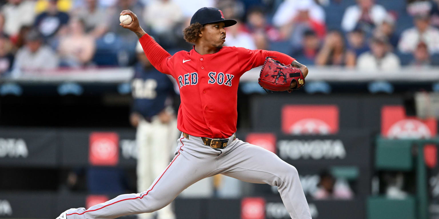 Red Sox game featuring Brayan Bello