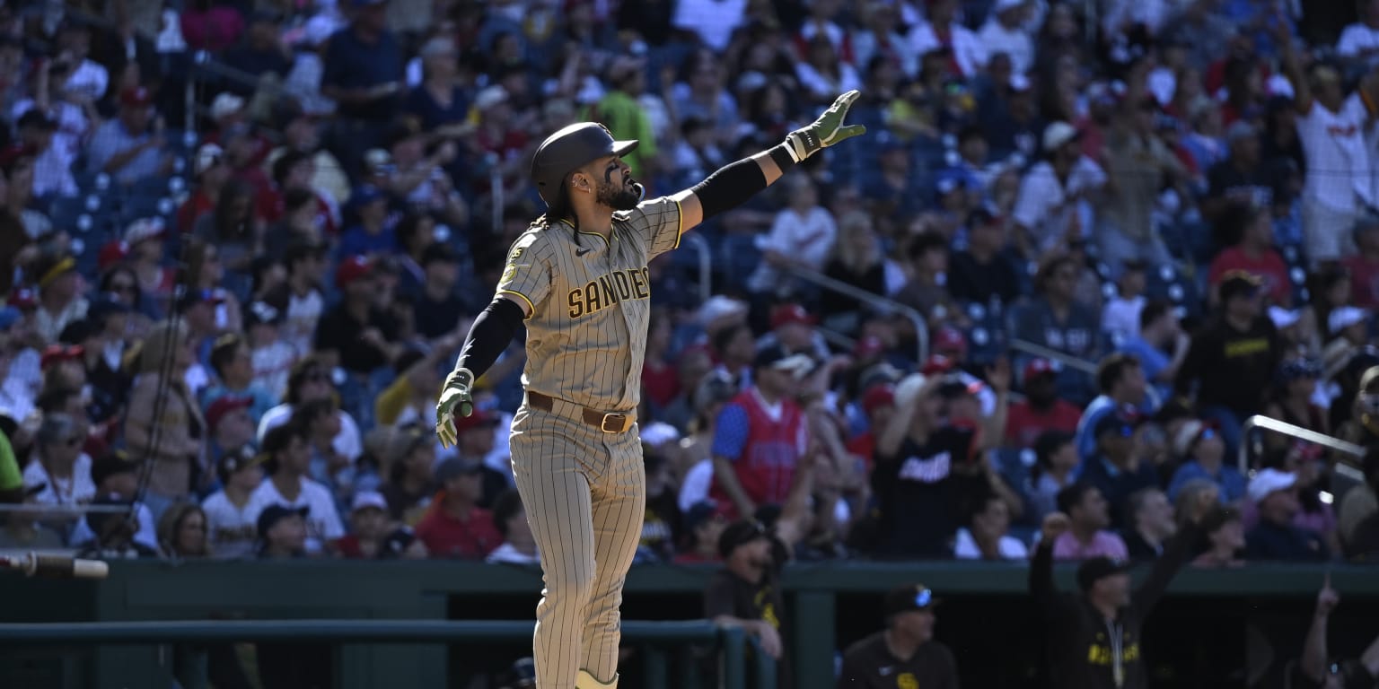 About time! Tatis launches 451-foot blast to end homerless drought