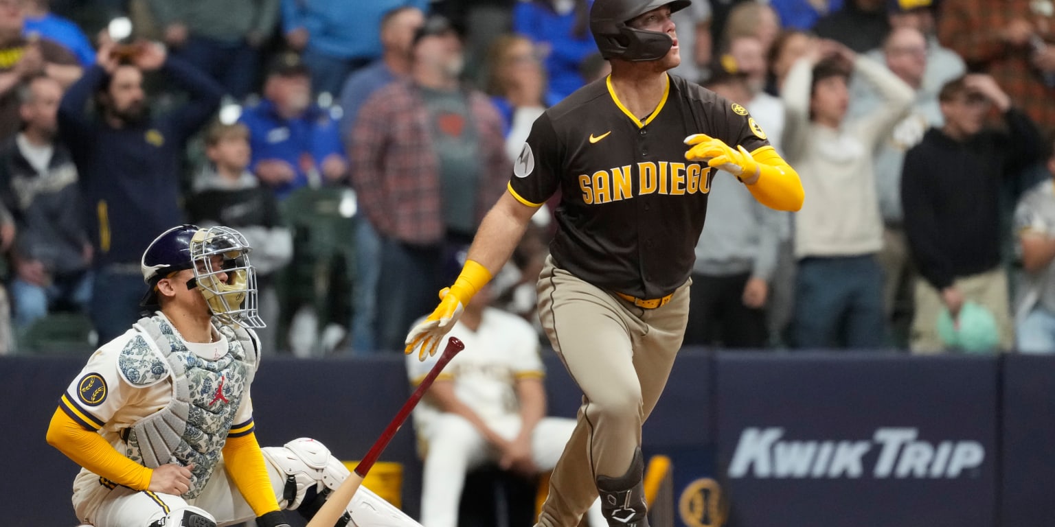 How has Sheets become Padres' best slugger? It's simple, really ...