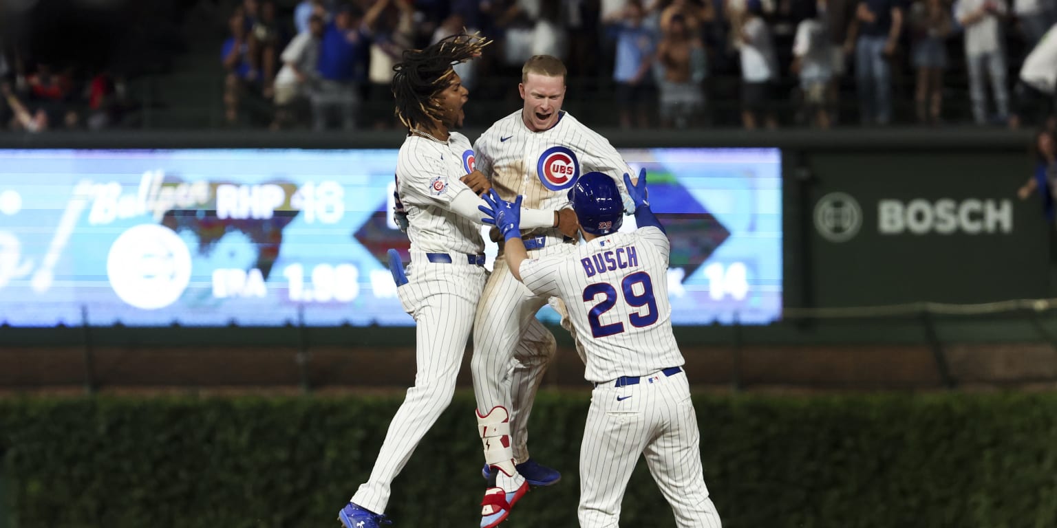 Have a day, PCA! Cubs star makes up for fielding gaffe with walk-off heroics