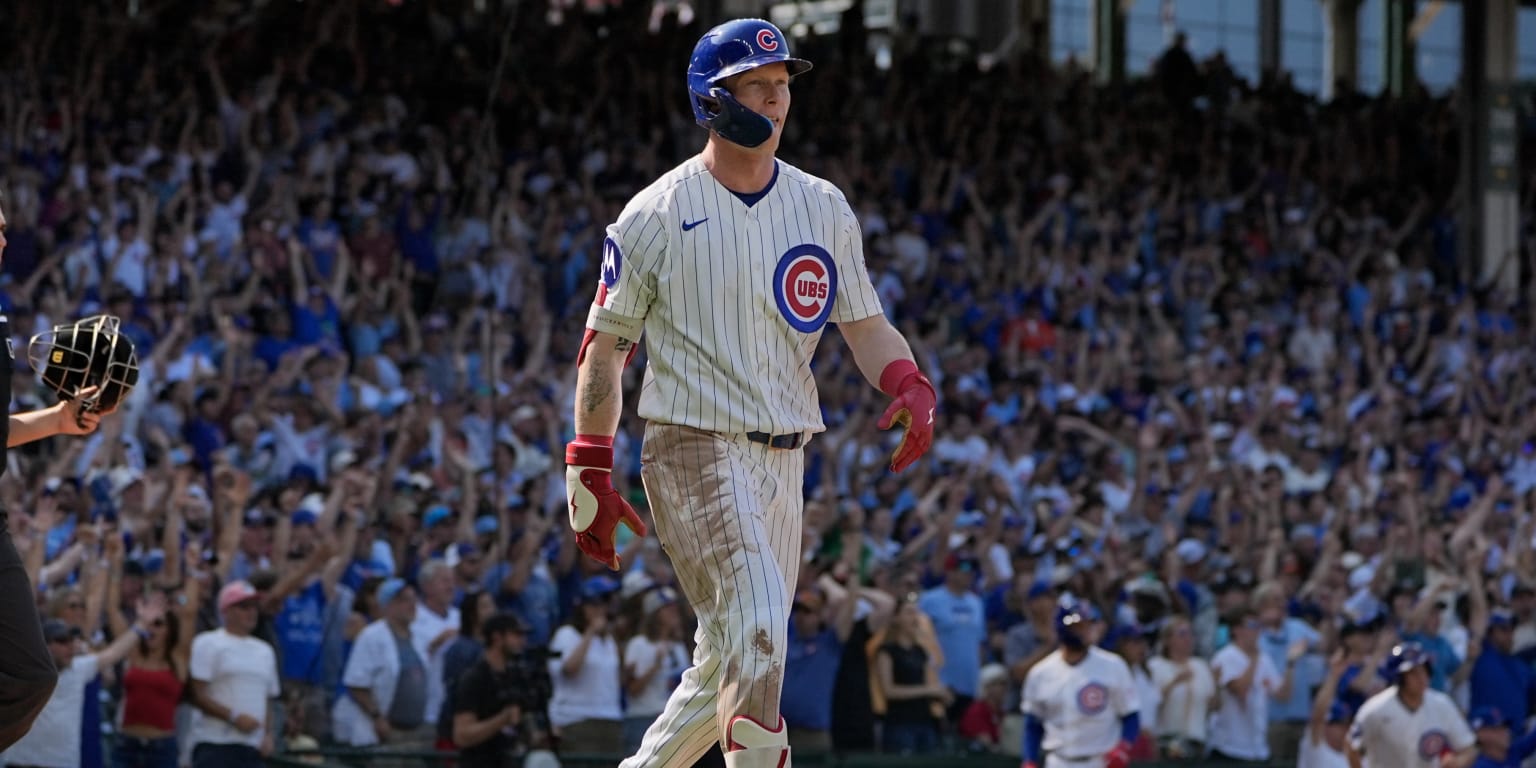 PCA hits 2 tying HRs -- including 1 in the 9th -- to set up Cubs' walk-off win