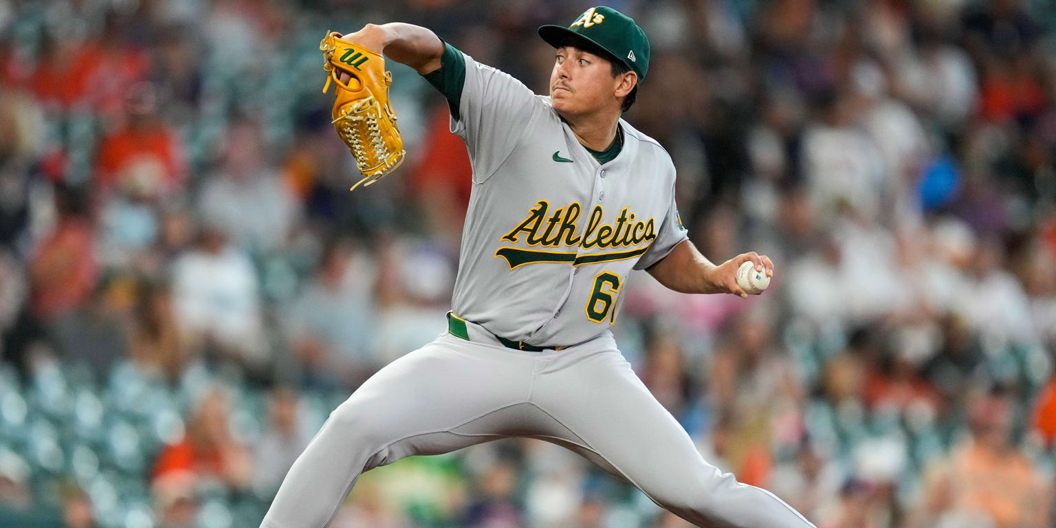A's No. 3 prospect Jump tosses 2nd straight gem in 3rd MLB start