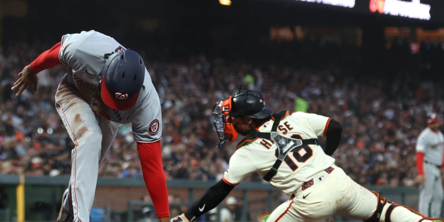Why slide when you can just be 6-foot-6? Wood dares to ask