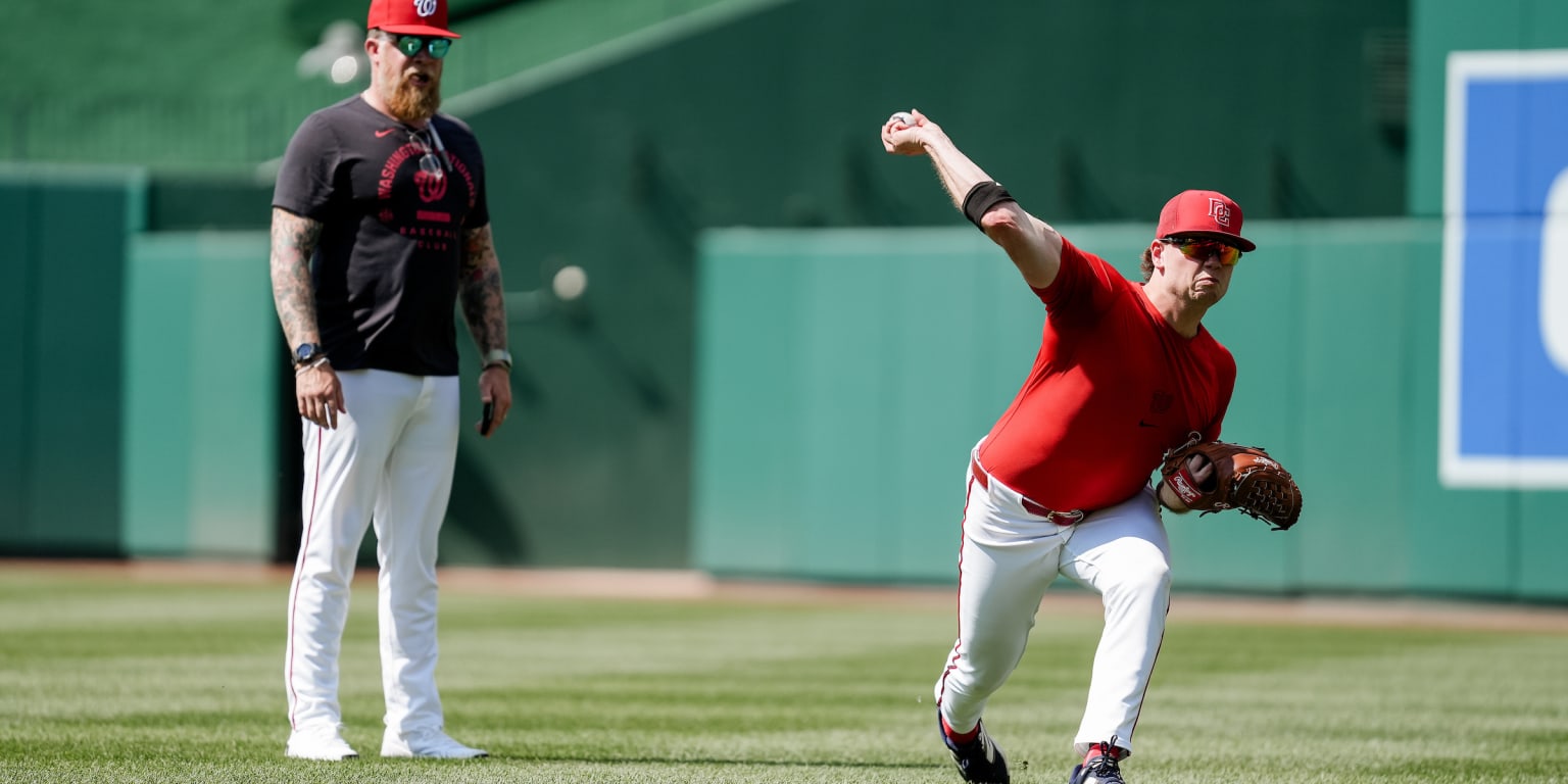 Sean Doolittle fala sobre sua nova função como treinador de arremessadores dos Nationals