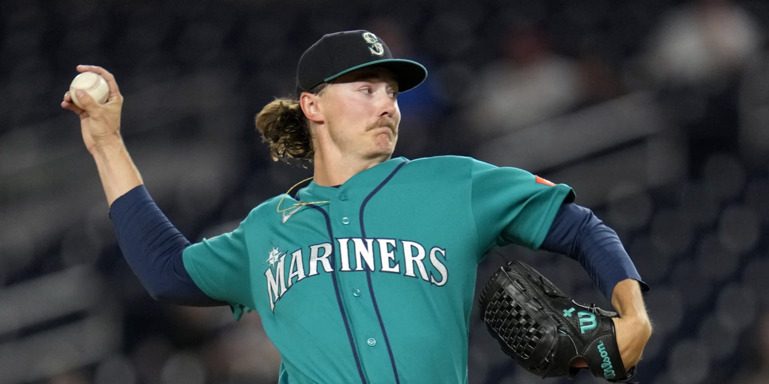 Mariners' 10-run outburst backs Miller's 8-inning gem vs. Nats