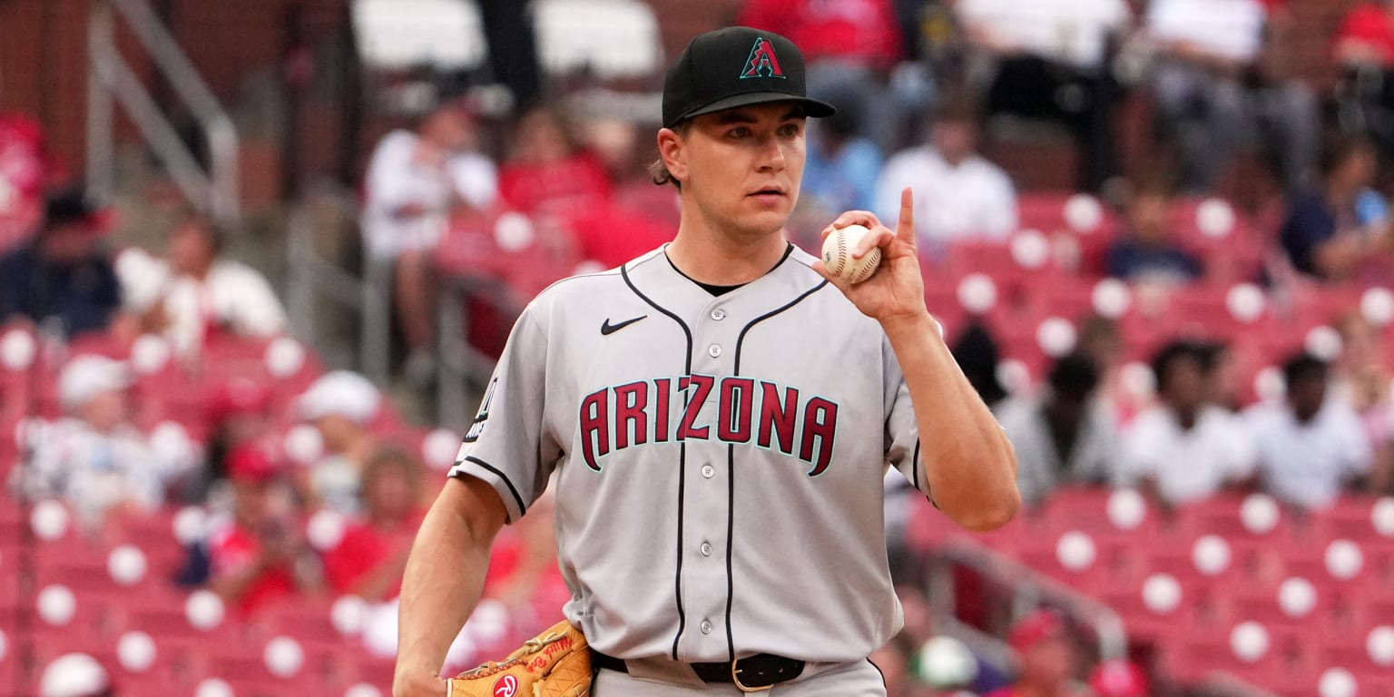 D-backs' No. 14 prospect Bratt goes 3 innings (3 K's) in MLB debut